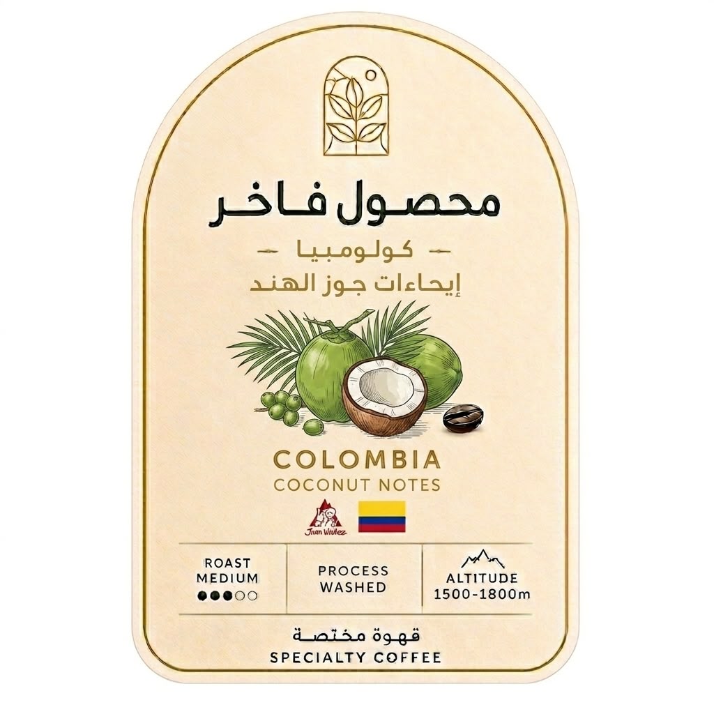كولومبيا — جوز الهند